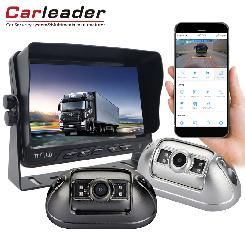 Carleader 1080P AI соқыр нүктелерді анықтайтын көлік камерасы жүйесі | Эскорт жүргізушісінің жүргізу қауіпсіздігі