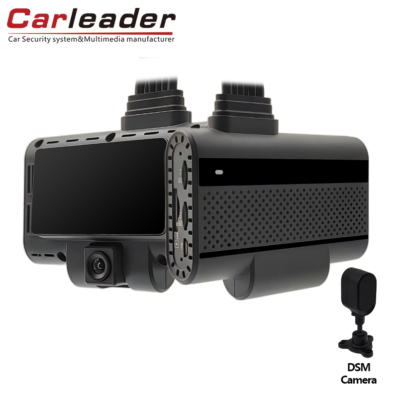 Carleader 4CH бейне жазбасы AI сызықты камерасы | Флотты басқаруға арналған ең жақсы шешім дизайны