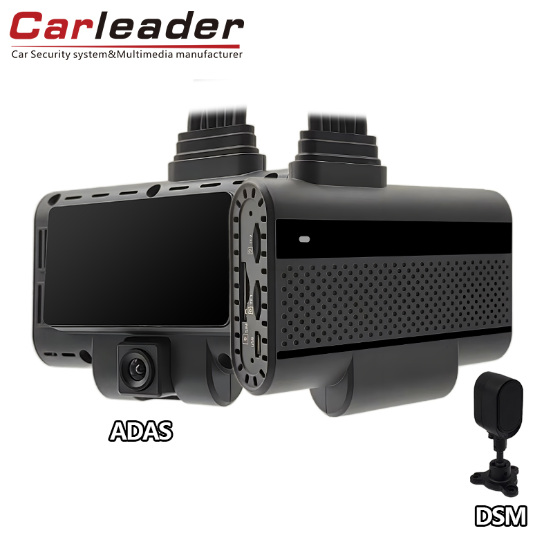 Carleader 4Ch Adas + DSM DVR AI автокөлікпен басқаруға арналған камера