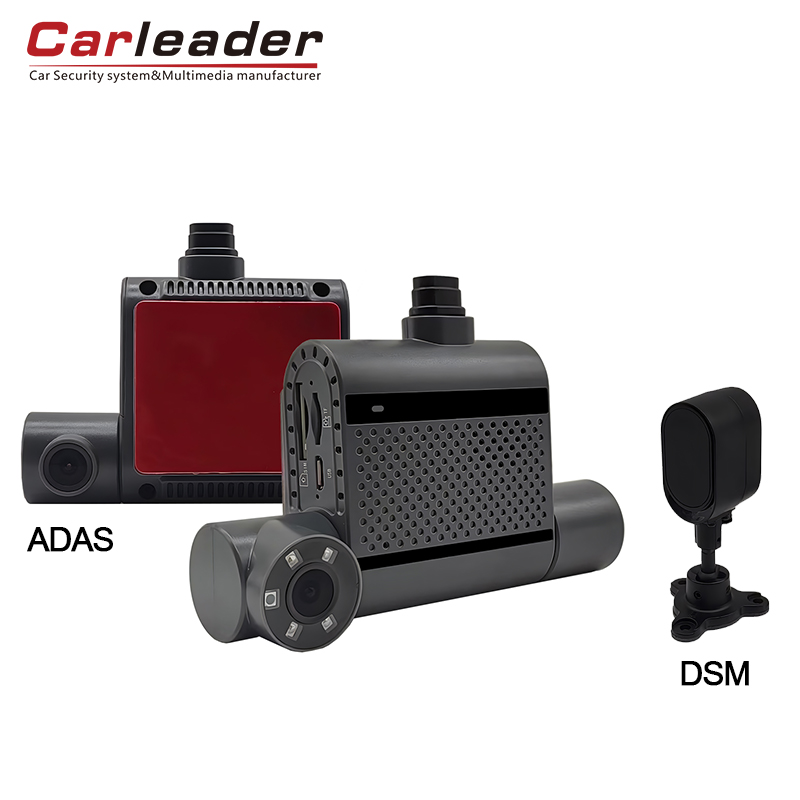 Carleader 3Ch HD DVR FLET MANATER AI Dash Camera