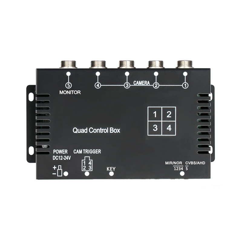 AHD 4 Channel Quad Split Басқару қорабы