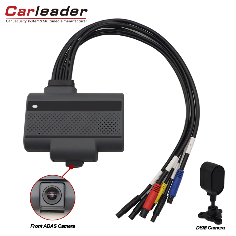 Carleader 4CH AI арқылы жұмыс істейтін ADAS+DSM сызықты камераны қолдау бейне шығысымен флот қауіпсіздігін жақсартыңыз