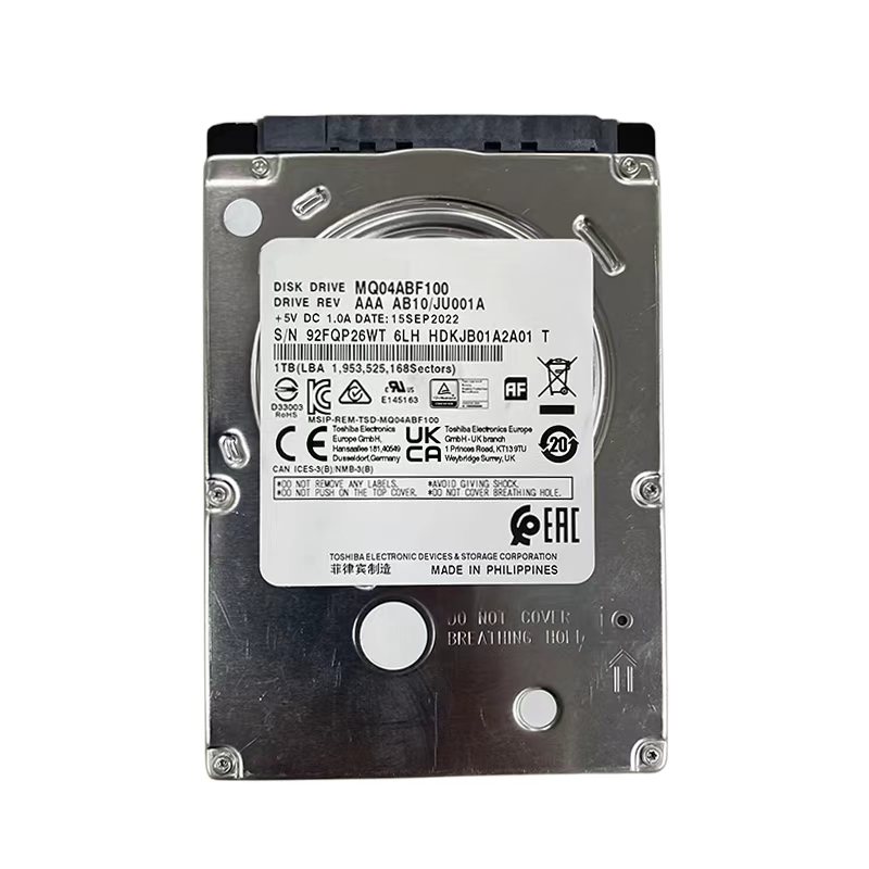 Көлікті бақылауға және мобильді DVR камера жүйесіне арналған 2 ТБ HDD SATA қатты дискі