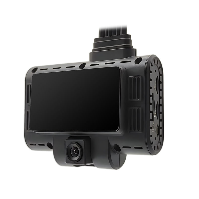 4G GPS, ADAS, DSM және флоттық көліктерге арналған WiFi бар 3CH DVR AI сызықты камерасы
