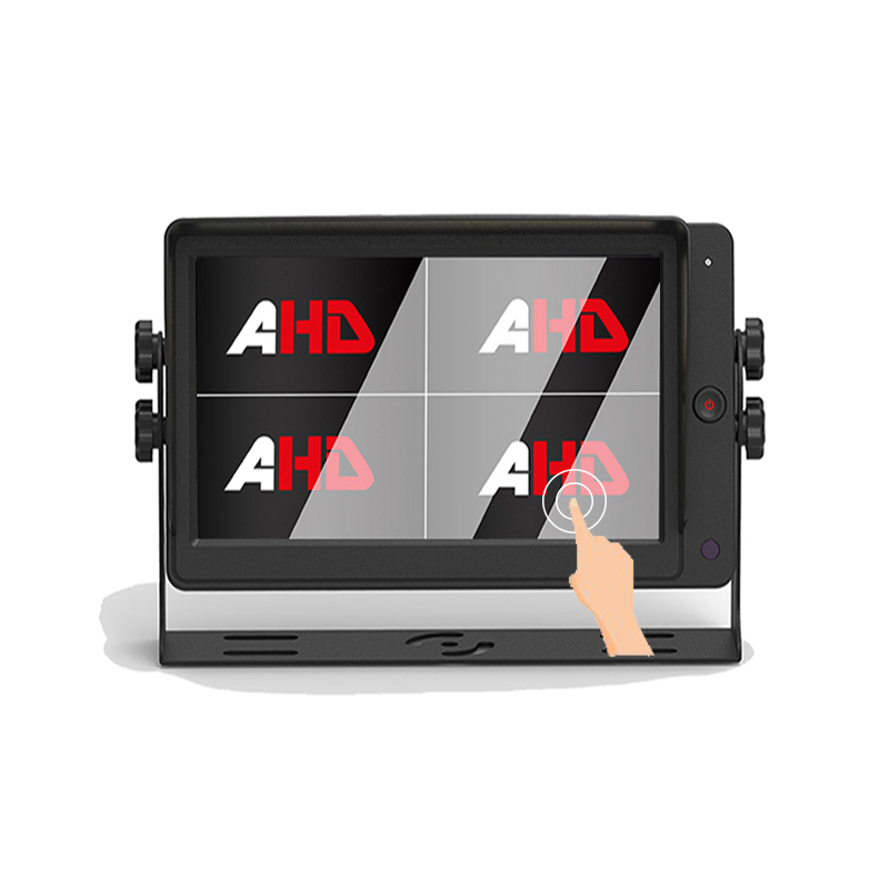7 дюймдік 4 каналдық төрт бөлінген дисплей сенсорлық экран AHD мониторы